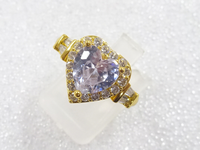 CRYSTAL FASHION RING / JP SIZE 15.5